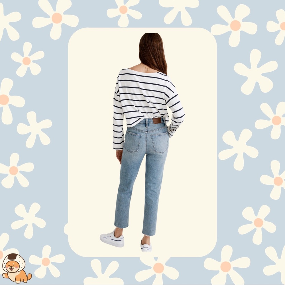 Madewell The Perfect Vintage Jean in Ellicott Wash, Sz 26 - Picture 3 of 15